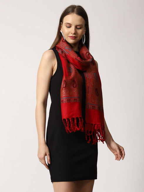 Women's Jamawar Wool Stole